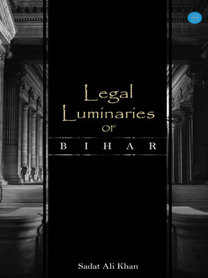 cover image of Legal Luminaries of Bihar
